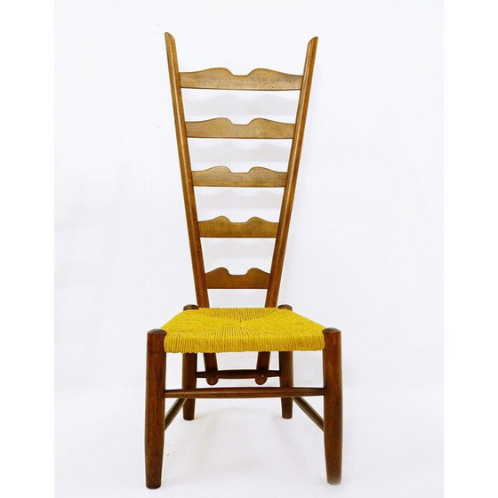 Image 1 of Pair of vintage chairs by Gio Ponti for Casa E Giardino, Italy 1939s