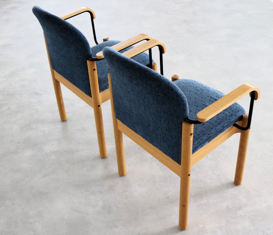 Image 1 of 2x vintage Kinnarps chairs