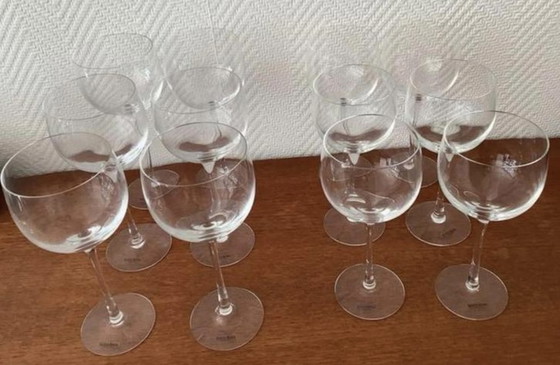 Image 1 of 12x Kosta Boda crystal wine glass