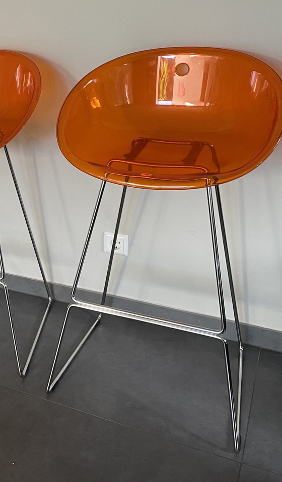 Image 1 of 2X Pedrali Gliss 906 Barstools