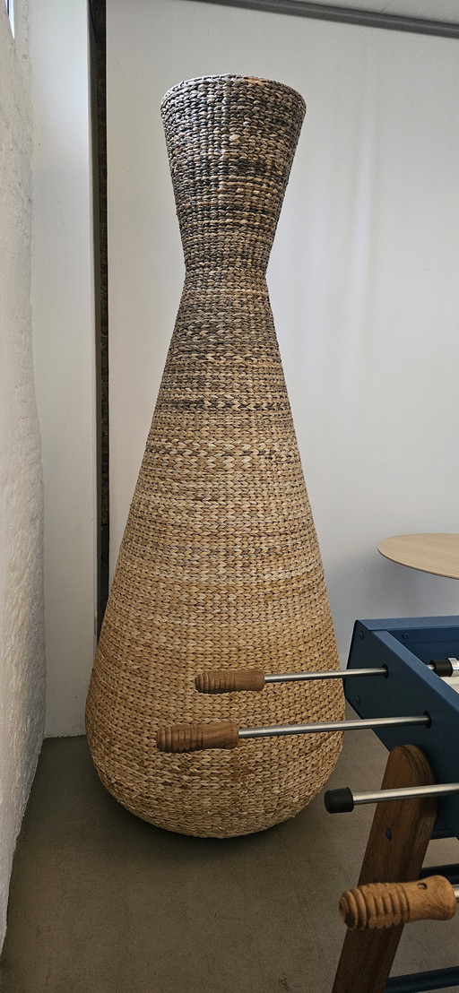 Wicker Decoration Vase XL