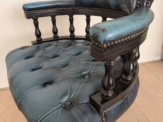 Image 1 of Chesterfield Captains Chairs