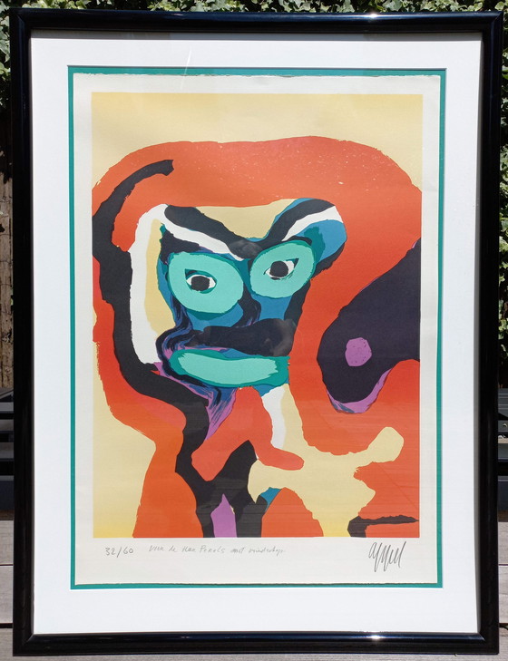 Image 1 of Karel Appel - Figure, sérigraphie (grand)