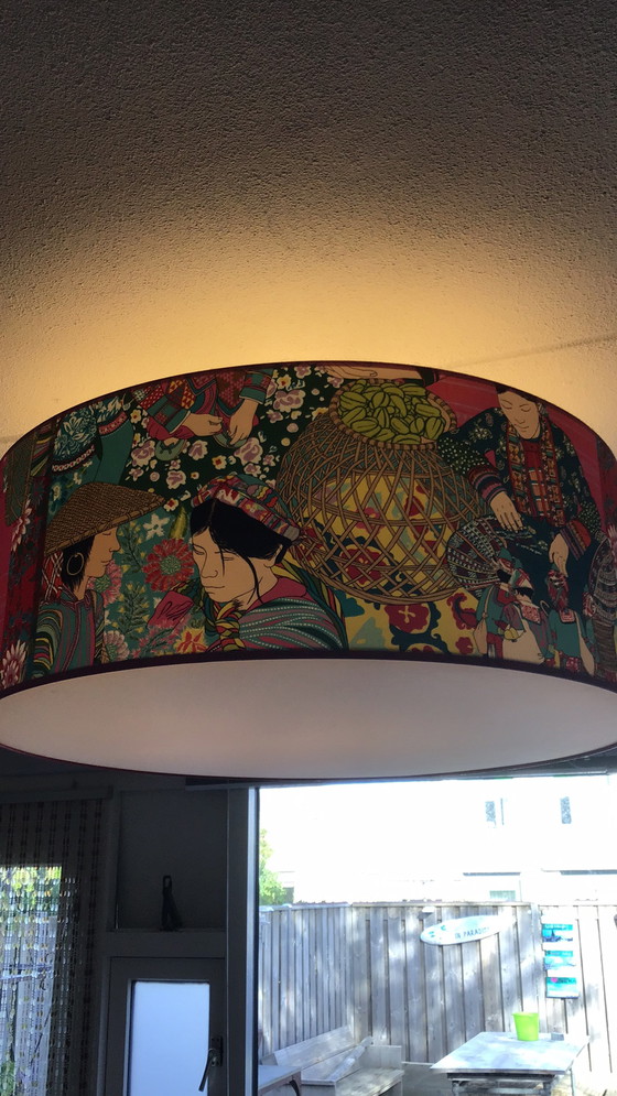 Image 1 of Large lampshade with Manuel Conavas