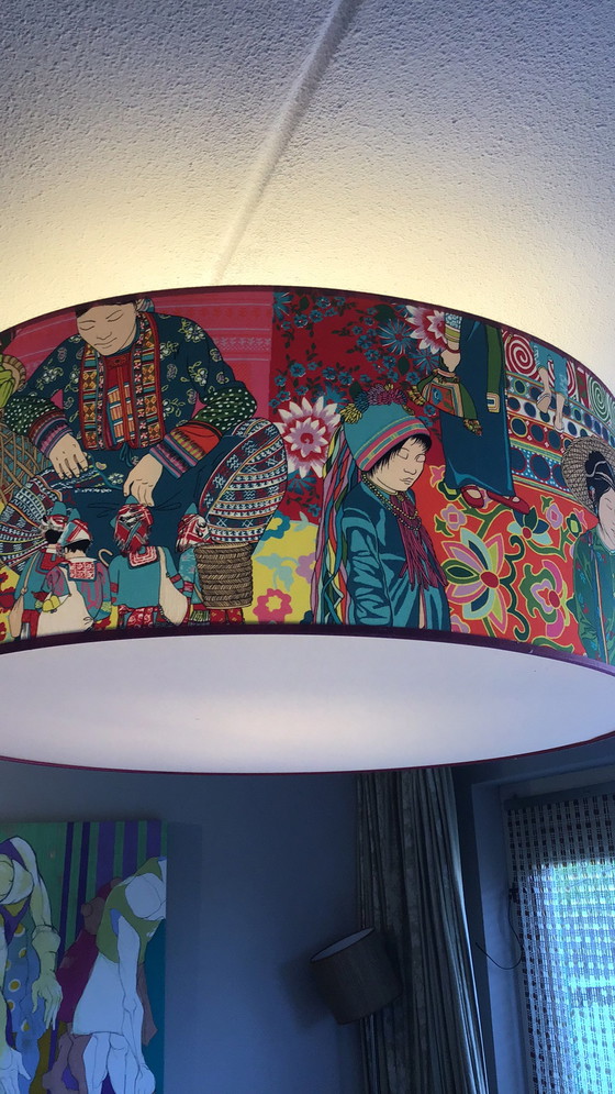 Image 1 of Large lampshade with Manuel Conavas