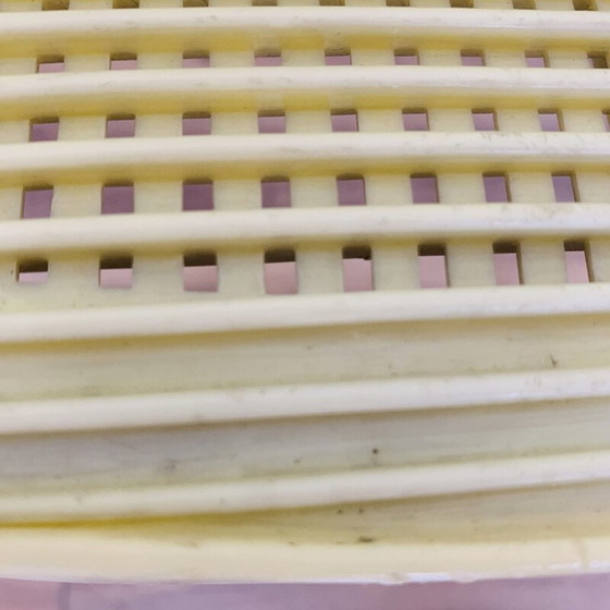 Image 1 of Set of 4 yellow vintage outdoor armchairs, 1970