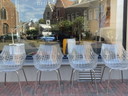 4x Driade Meridiana chair