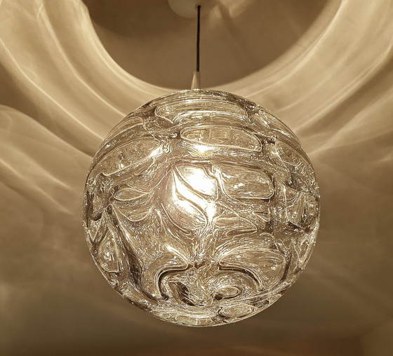 Image 1 of 2X Doria Lava Glass Pendant Lamps