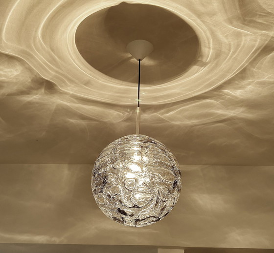 Image 1 of 2X Doria Lava Glass Pendant Lamps