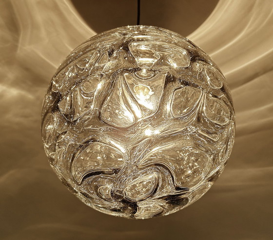 Image 1 of 2X Doria Lava Glass Pendant Lamps