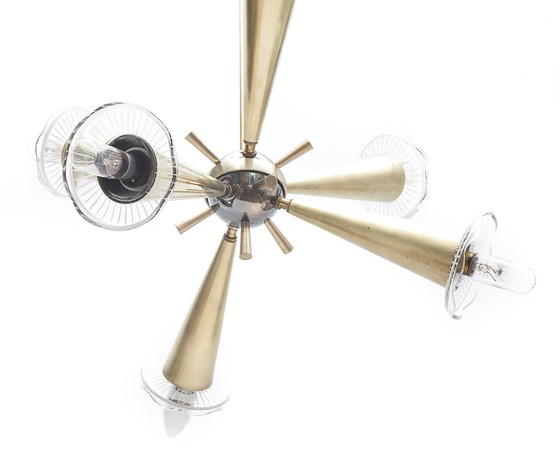 Image 1 of Sputnik 6-Light Chandelier