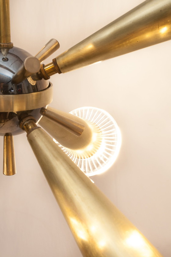 Image 1 of Sputnik 6-Light Chandelier