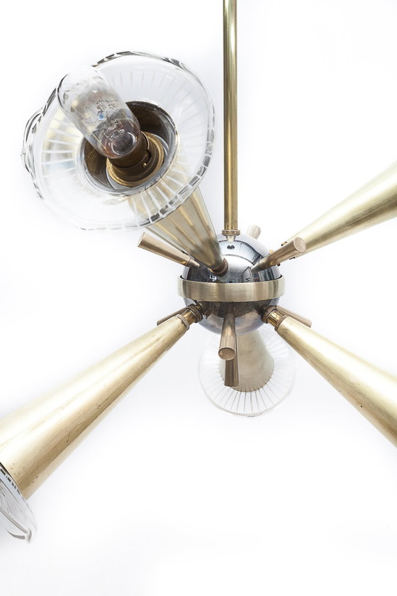 Image 1 of Sputnik 6-Light Chandelier