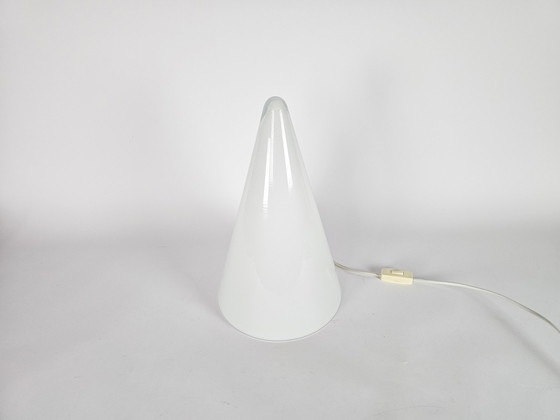 Image 1 of SCE - "Societe Centrale d'Eclairage France" - model Teepee - Tipi - table lamp - 80's