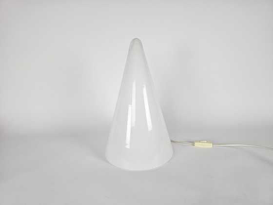 Image 1 of SCE - "Societe Centrale d'Eclairage France" - model Teepee - Tipi - table lamp - 80's