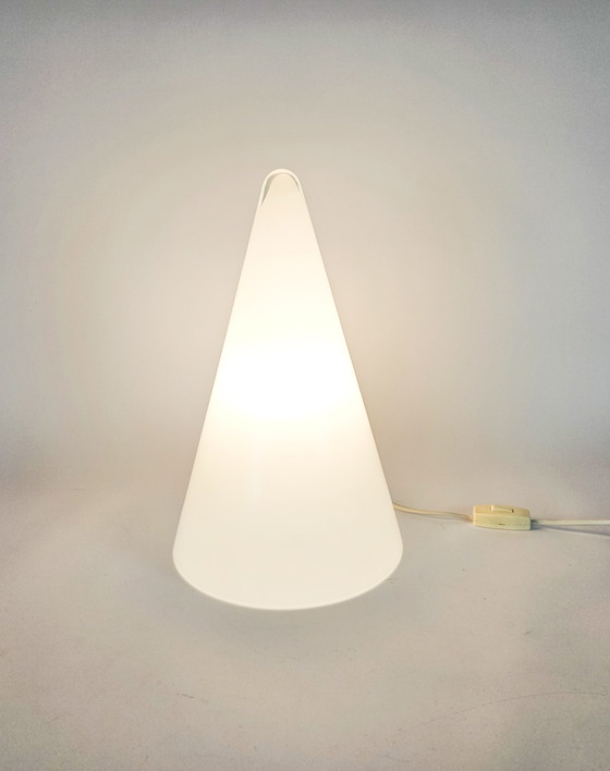 Image 1 of SCE - "Societe Centrale d'Eclairage France" - model Teepee - Tipi - table lamp - 80's