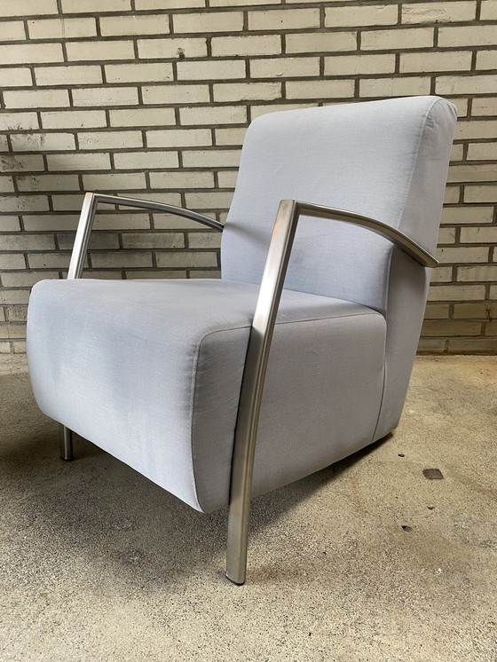 Image 1 of 2x Retro tube armchair