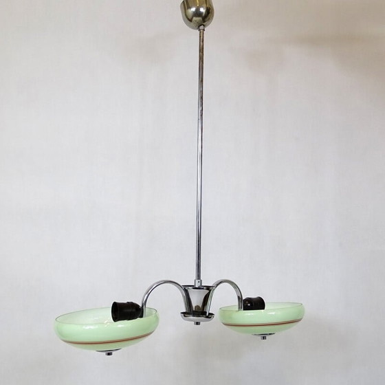 Image 1 of Vintage ceiling lamp model Napako-4 by Napako, Czech Republic 1960