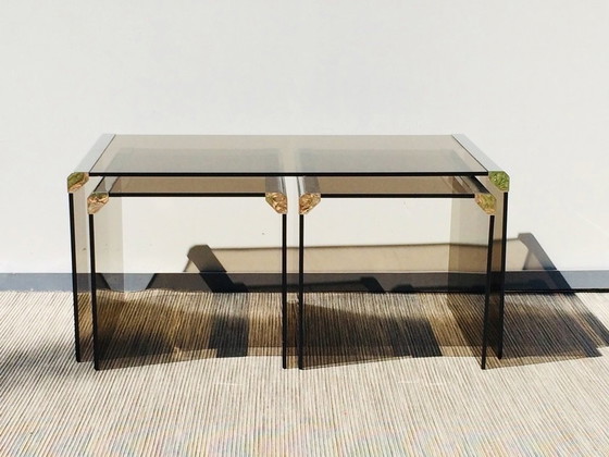 Image 1 of 3x Gallotti & Radice T35 Low Tables