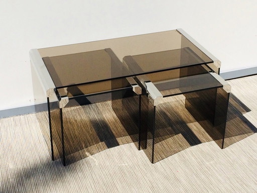 3x Gallotti & Radice T35 Low Tables