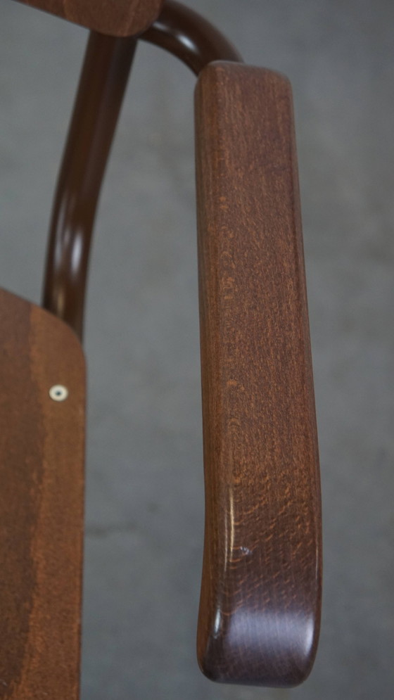 Image 1 of 2 X Thonet Model S43 Dining Room/ Side Chair With Armrests