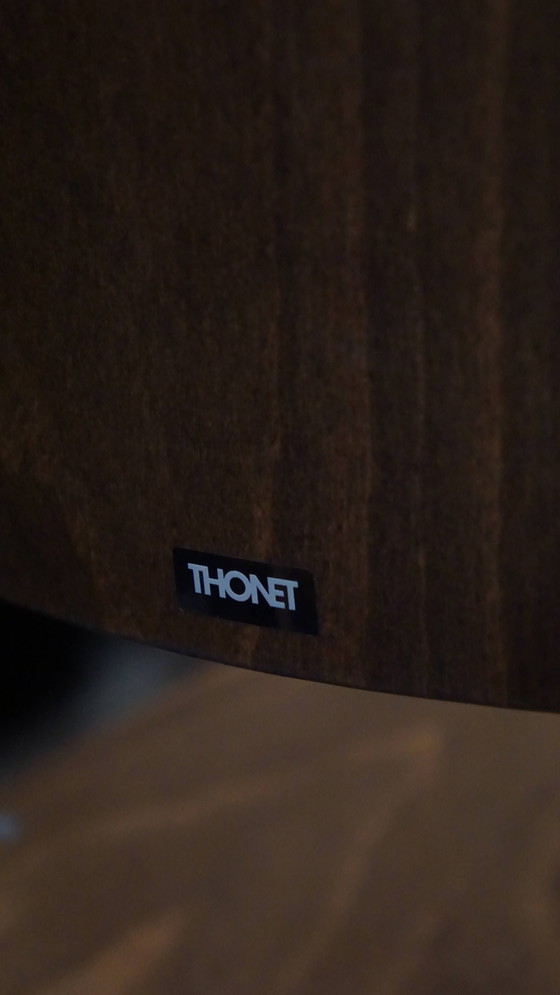 Image 1 of 2 X Thonet Model S43 Dining Room/ Side Chair With Armrests