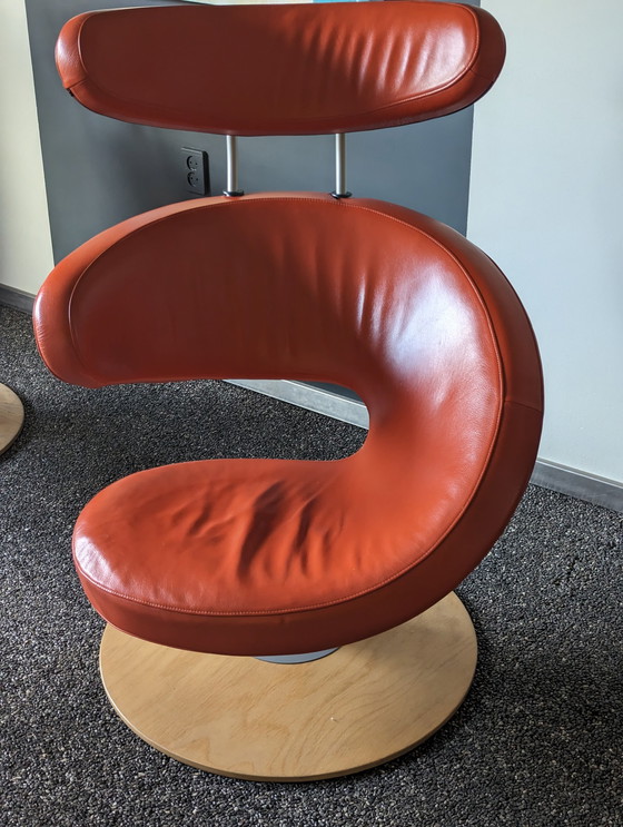 Image 1 of 2x Stokke Peel Varier armchair with footstool