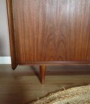 Vintage teak design closet