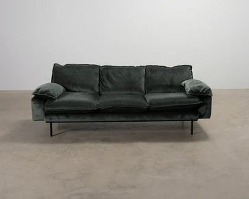 Hk Living Retro Sofa 4-Seater