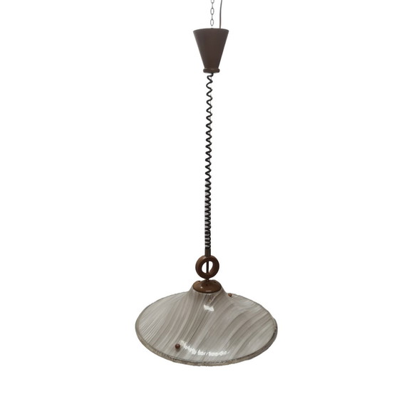 Image 1 of Vintage German Crystalux Design Pendant Lamp, 1970s