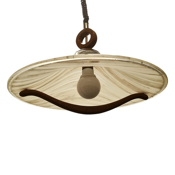 Image 1 of Vintage German Crystalux Design Pendant Lamp, 1970s