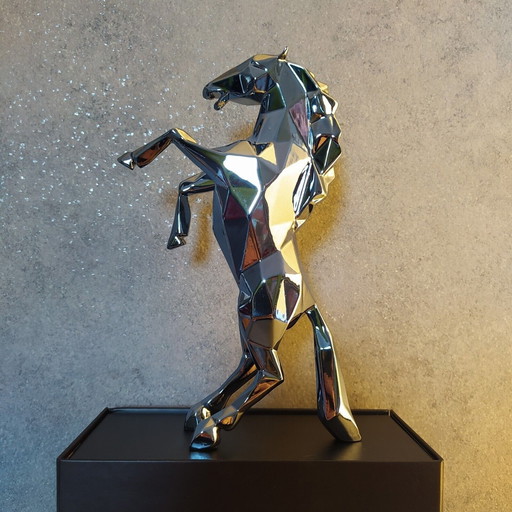 Richard Orlinski Horse Spirit Grey