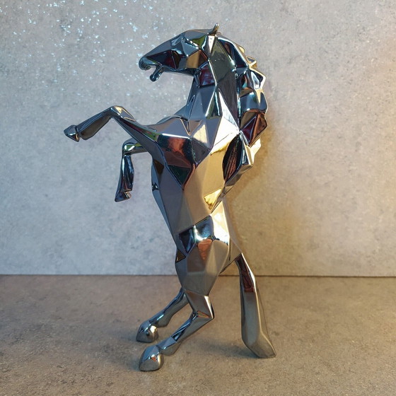 Image 1 of Richard Orlinski Horse Spirit Grey