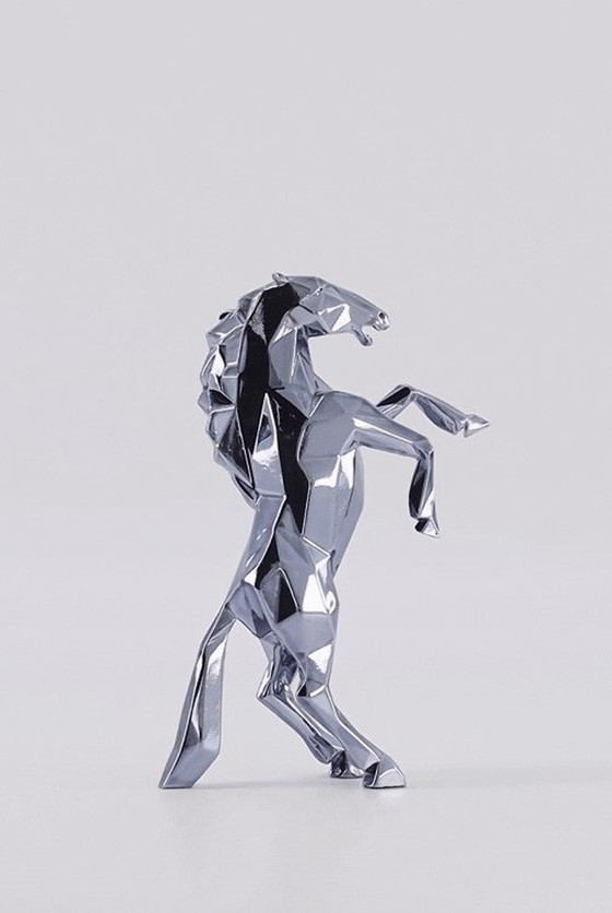 Image 1 of Richard Orlinski Horse Spirit Grey