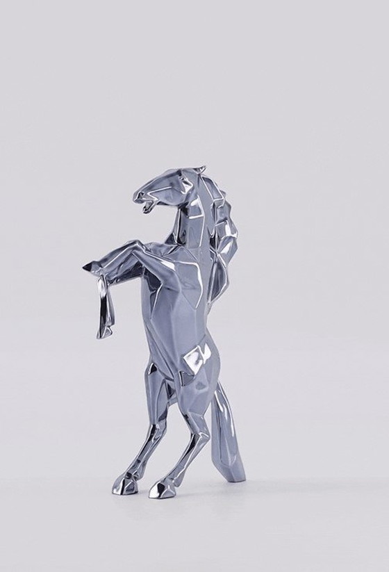 Image 1 of Richard Orlinski Horse Spirit Grey