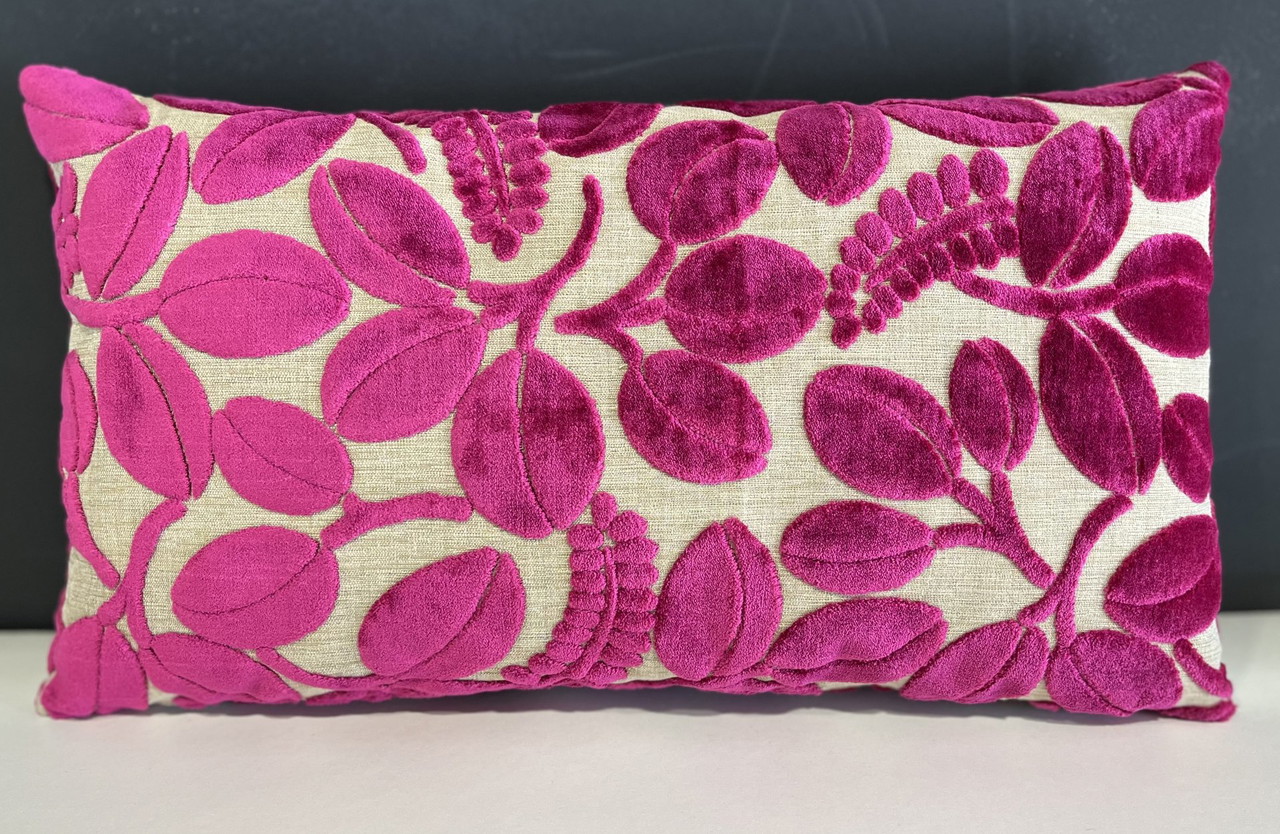 DESIGNERS GUILD ピンクベルベットクッション Pink Velvet Cushions