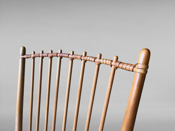 Image 1 of Highback Chair By Albert Haberer For Hermann Fleiner