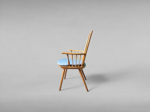 Highback Chair By Albert Haberer For Hermann Fleiner