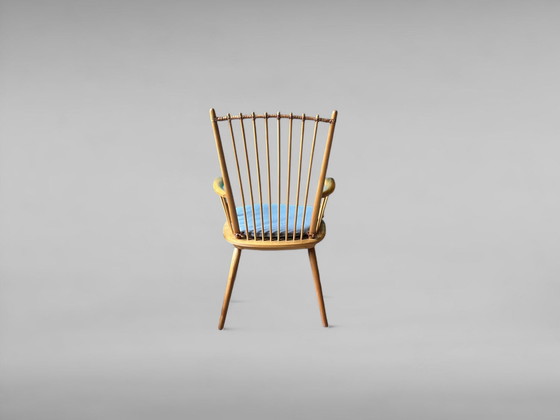 Image 1 of Highback Chair By Albert Haberer For Hermann Fleiner