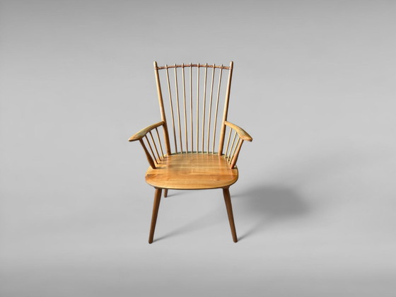 Image 1 of Highback Chair By Albert Haberer For Hermann Fleiner