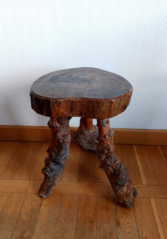 Image 1 of Brutalist Vine Stock Stool