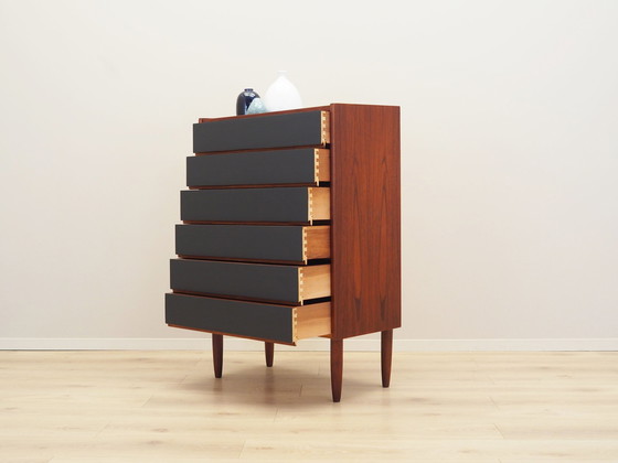 Image 1 of Teak Chest Of Drawers, Danish Design, 1970S, Production: Denmark