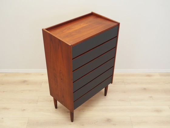 Image 1 of Teak Chest Of Drawers, Danish Design, 1970S, Production: Denmark