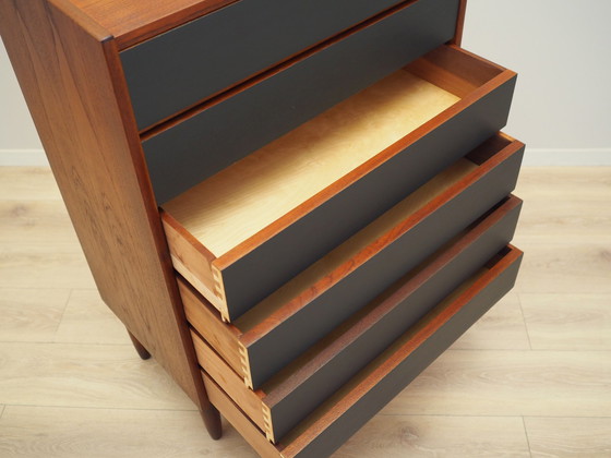 Image 1 of Teak Chest Of Drawers, Danish Design, 1970S, Production: Denmark