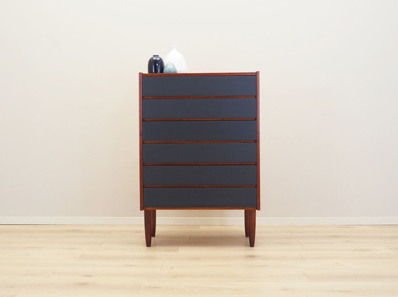 Image 1 of Teak Chest Of Drawers, Danish Design, 1970S, Production: Denmark