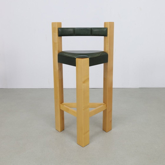 Image 1 of 3X Barstool Postmodern Leather