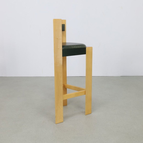 Image 1 of 3X Barstool Postmodern Leather