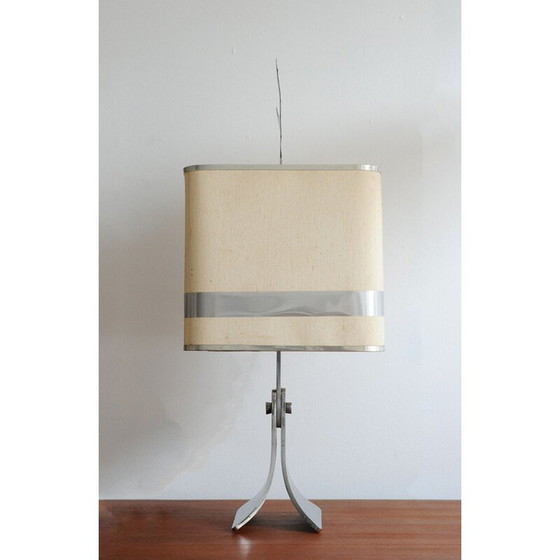 Image 1 of Vintage steel lamp, 1970s