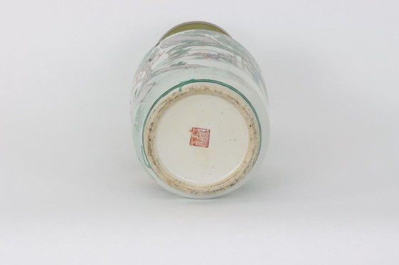 Image 1 of Chinese rouleau vase