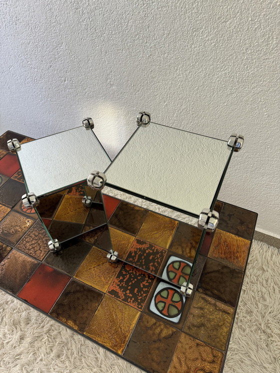 Image 1 of 80's Memphis Style Mirror Stand